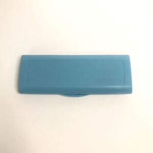 baby fresh wipe container travel size case blue Scott 80'S vintage prop